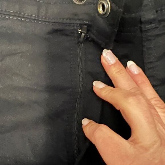 NWT Lee Relaxed Fit Straight Leg Mid Rise Black Pants Size 22W - Picture 5 of 7